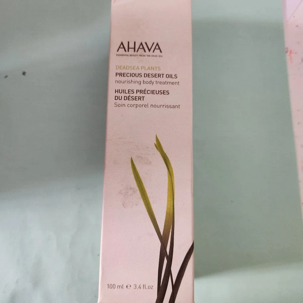 AHAVA DEADSEA PLANTS PRECIOUS DESERT OILS 3.4 OZ RARE AUTHENTIC